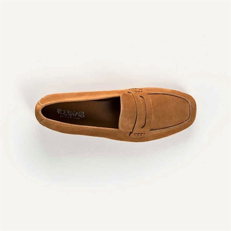 Alternative view of Zapato Mocasín HEMA Camel de REQINS