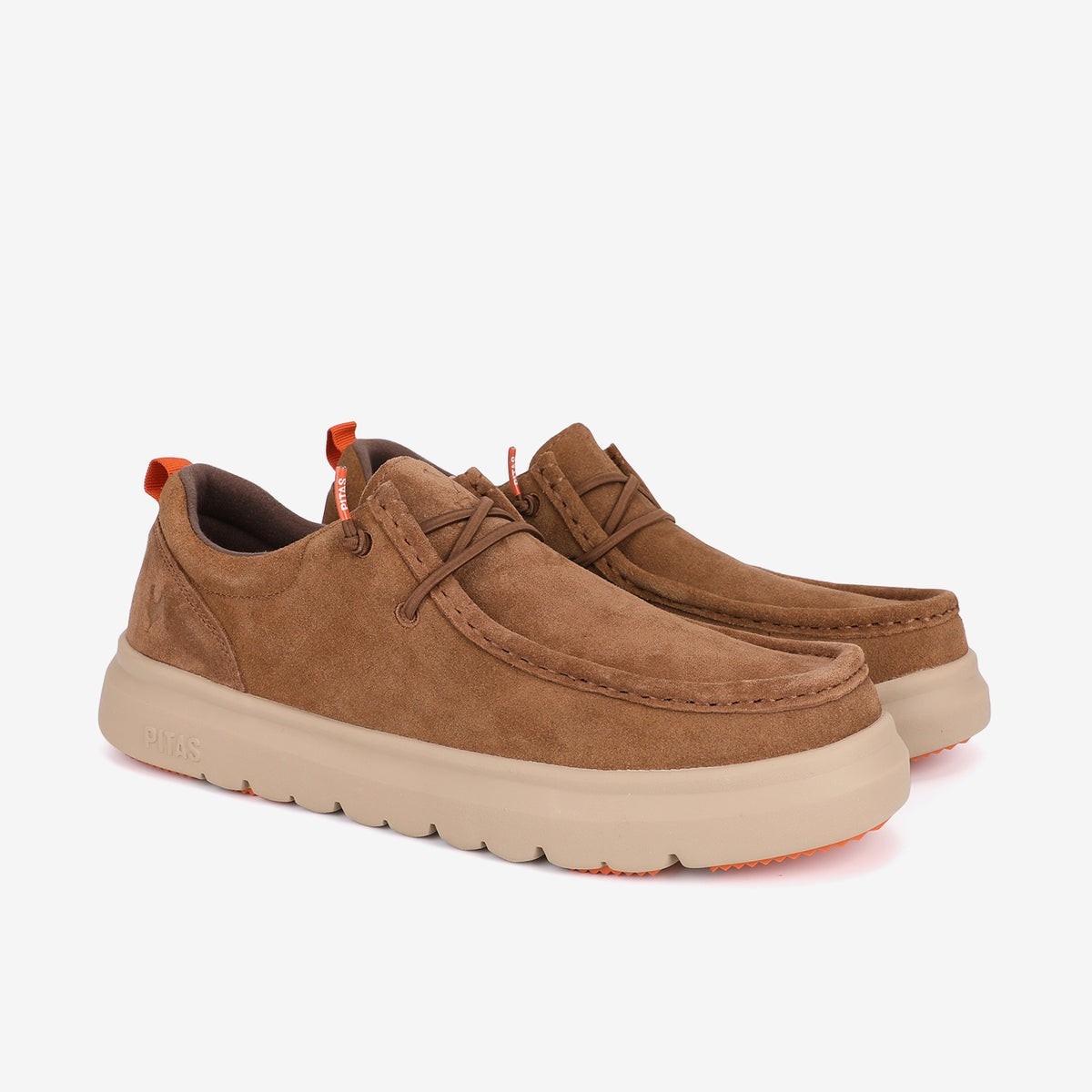 Zapato Wallabi ALTEA Camel de WALK IN PITAS