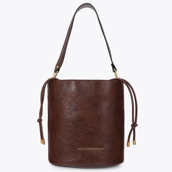 Bolso Shopper Marrón LF260413 de LOLA CASADEMUNT